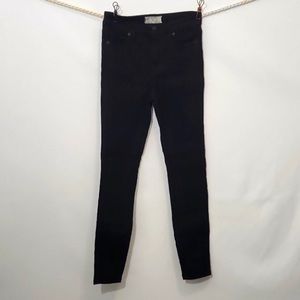 Free People Jacquard High Waist Stretch Skinny Pants